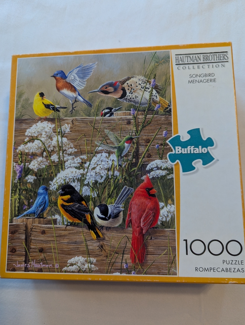 Songbird Menagerie 1000 Piece Puzzle By Buffalo Hautman Brothers Collection